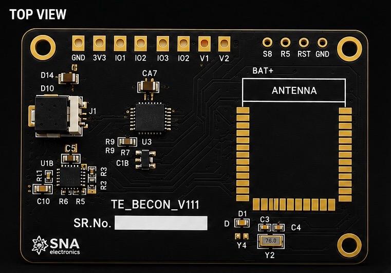 BLE Beacon Top View